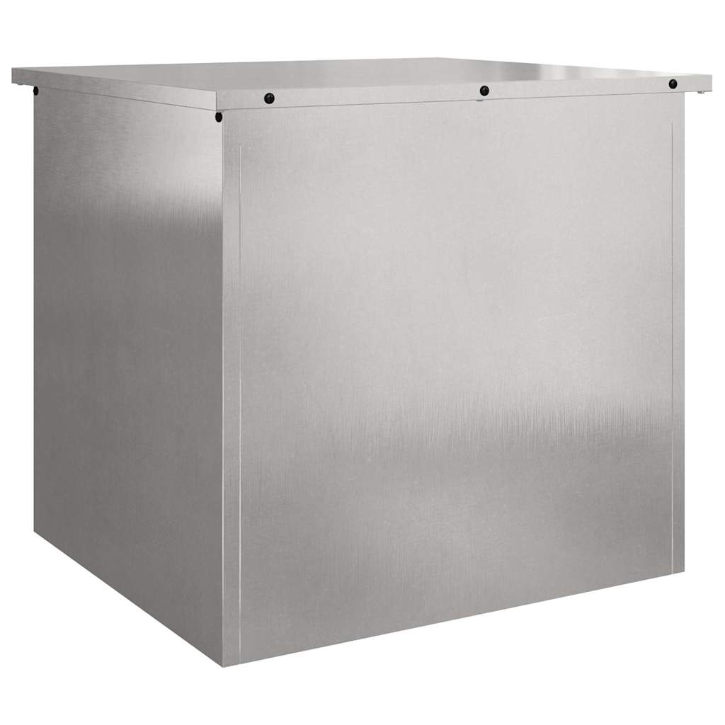 Cassa per cuscini da giardino Acciaio zincato 55 x 50,5 x 50 cm