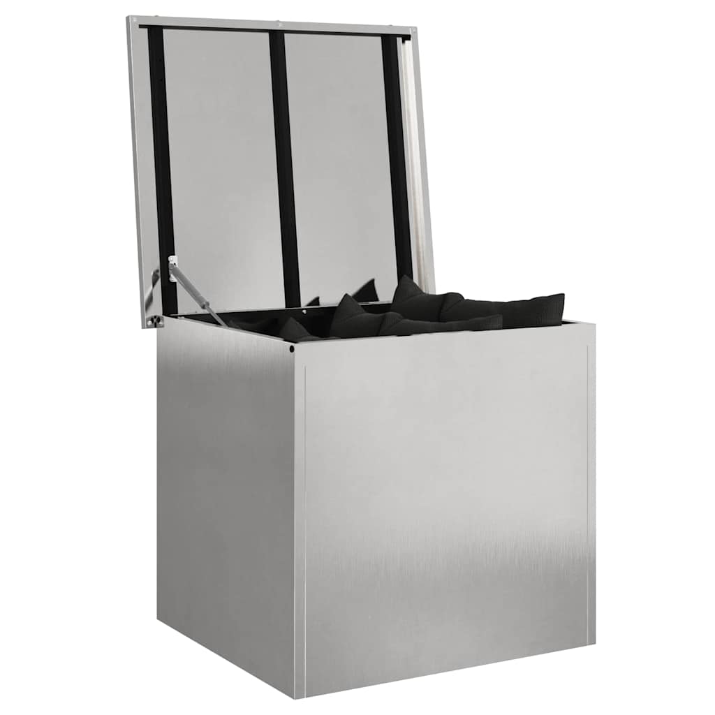 Cassa per cuscini da giardino Acciaio zincato 55 x 50,5 x 50 cm