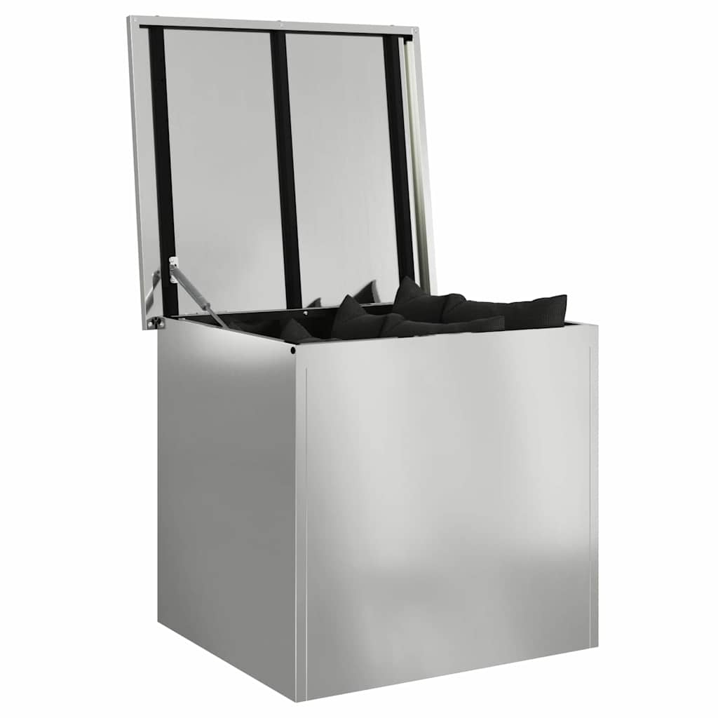 Cassa per cuscini da giardino Acciaio zincato 55 x 50,5 x 50 cm