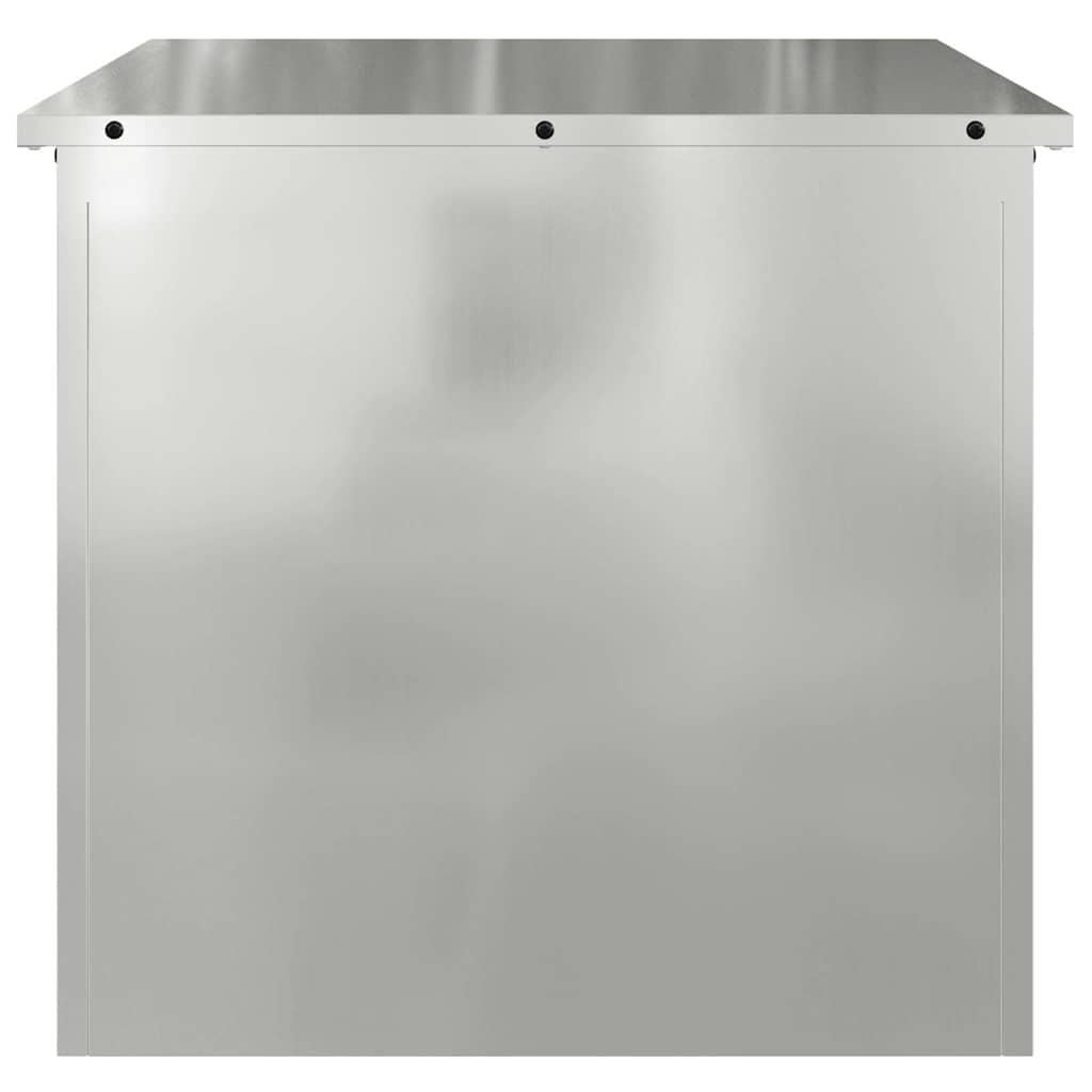 Cassa per cuscini da giardino Acciaio zincato 55 x 50,5 x 50 cm