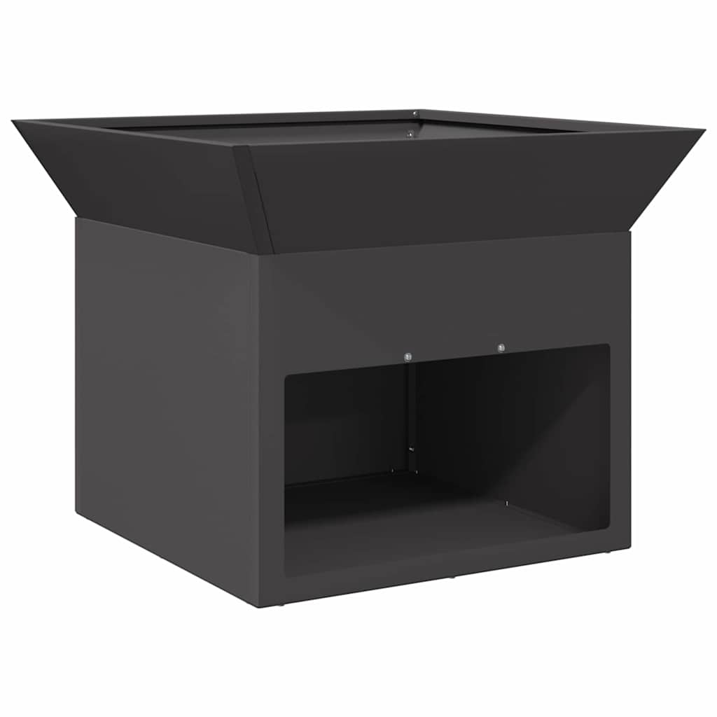 Focolare Nero 50 x 50 x 40 cm Acciaio