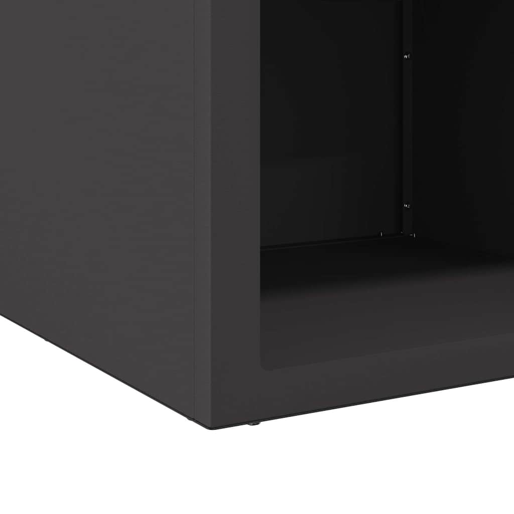 Focolare Nero 50 x 50 x 40 cm Acciaio