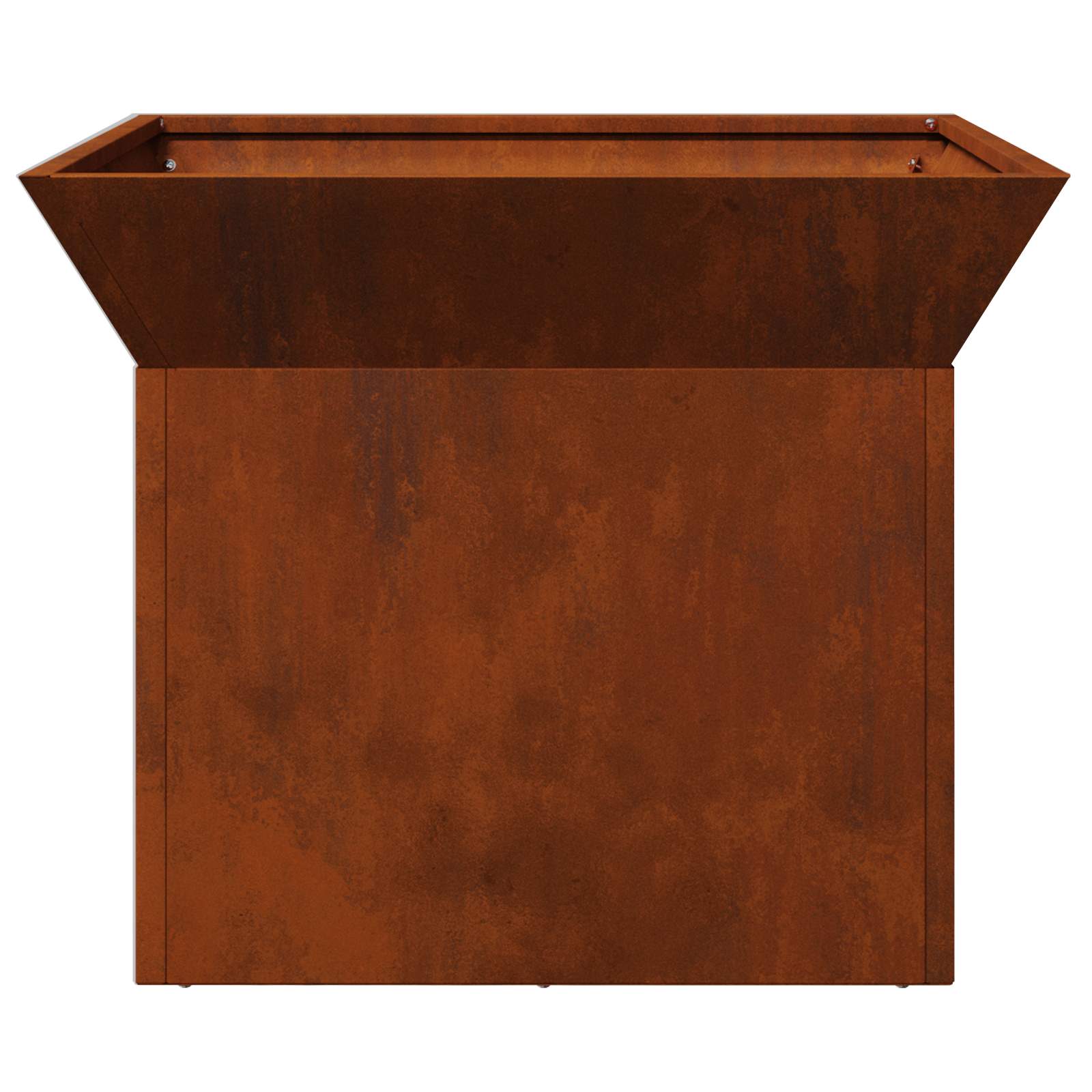Focolare Ruggine 50 x 50 x 40 cm acciaio corten
