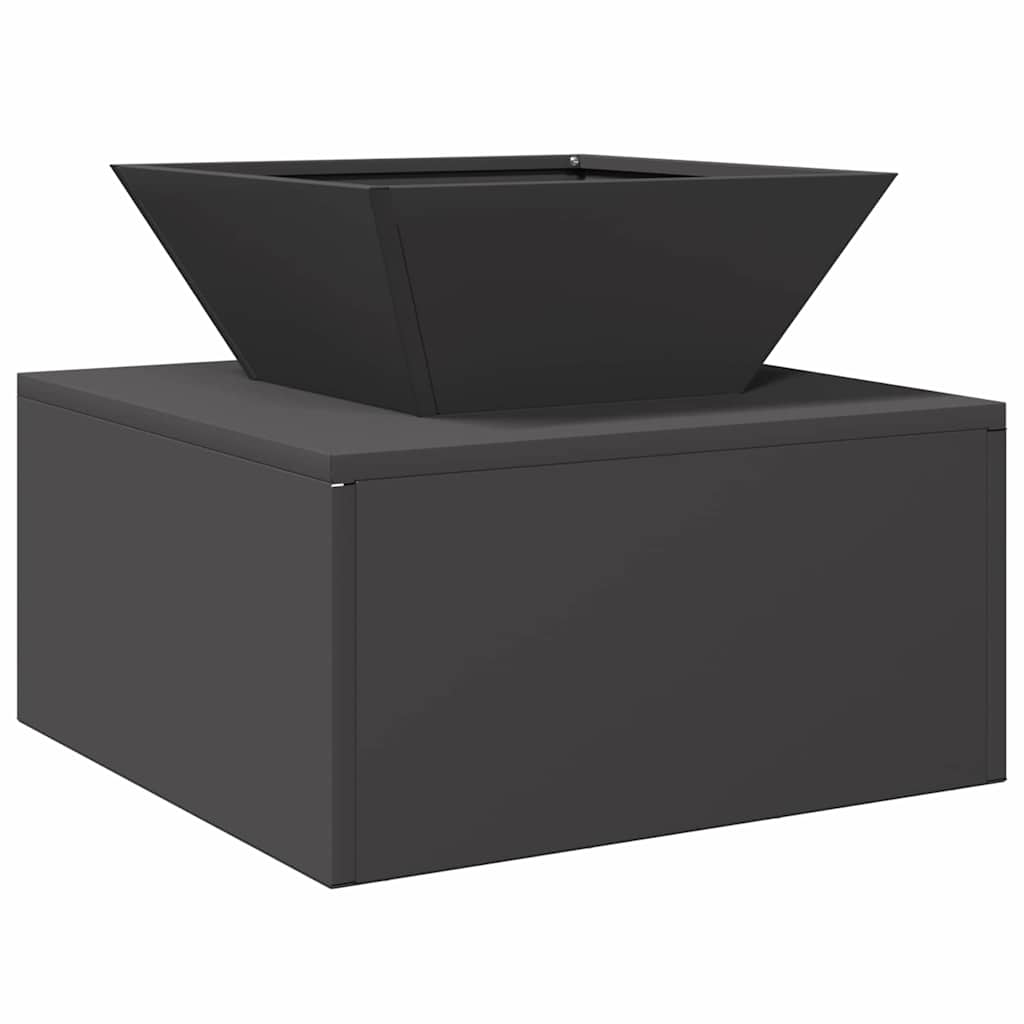 Focolare Nero 50 x 50 x 40 cm Acciaio