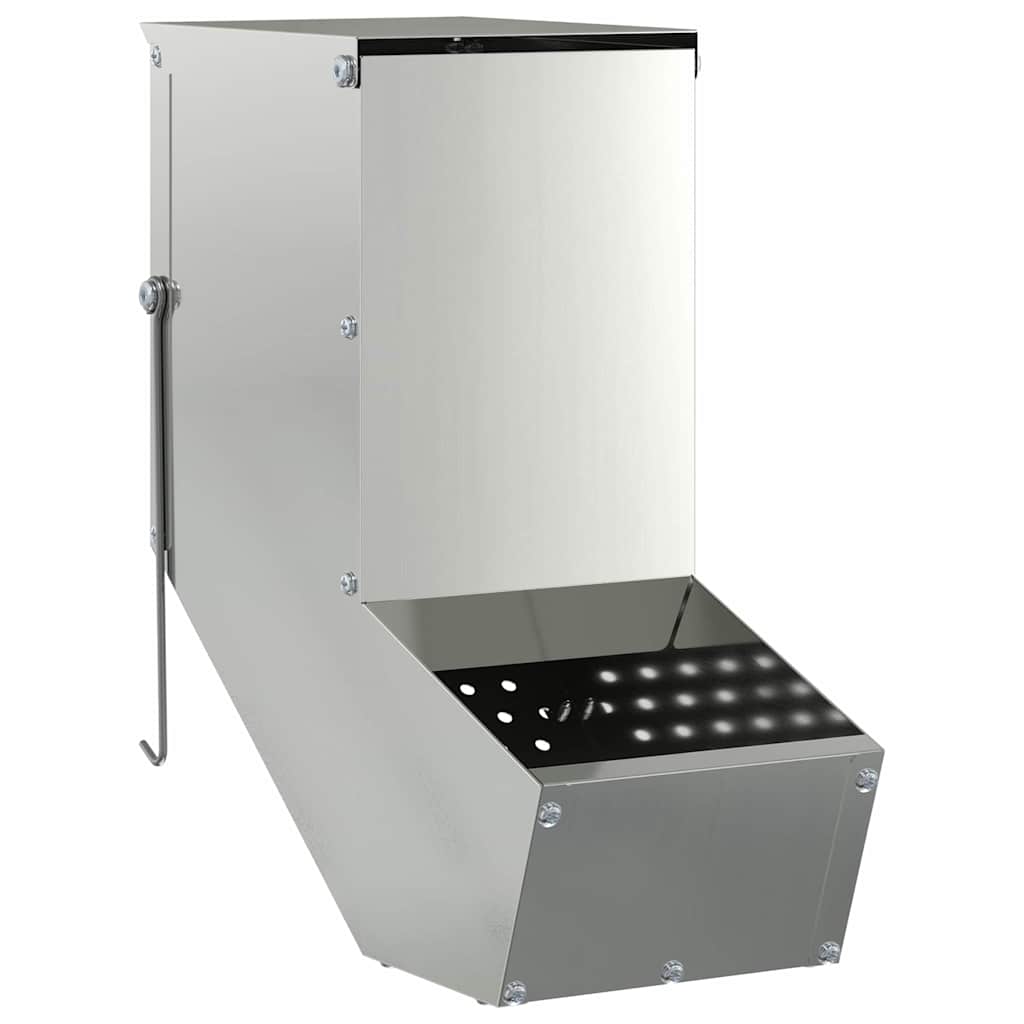 Mangiatore per conigli Argento 12,5 x 26 x 28,5 cm 1 kg