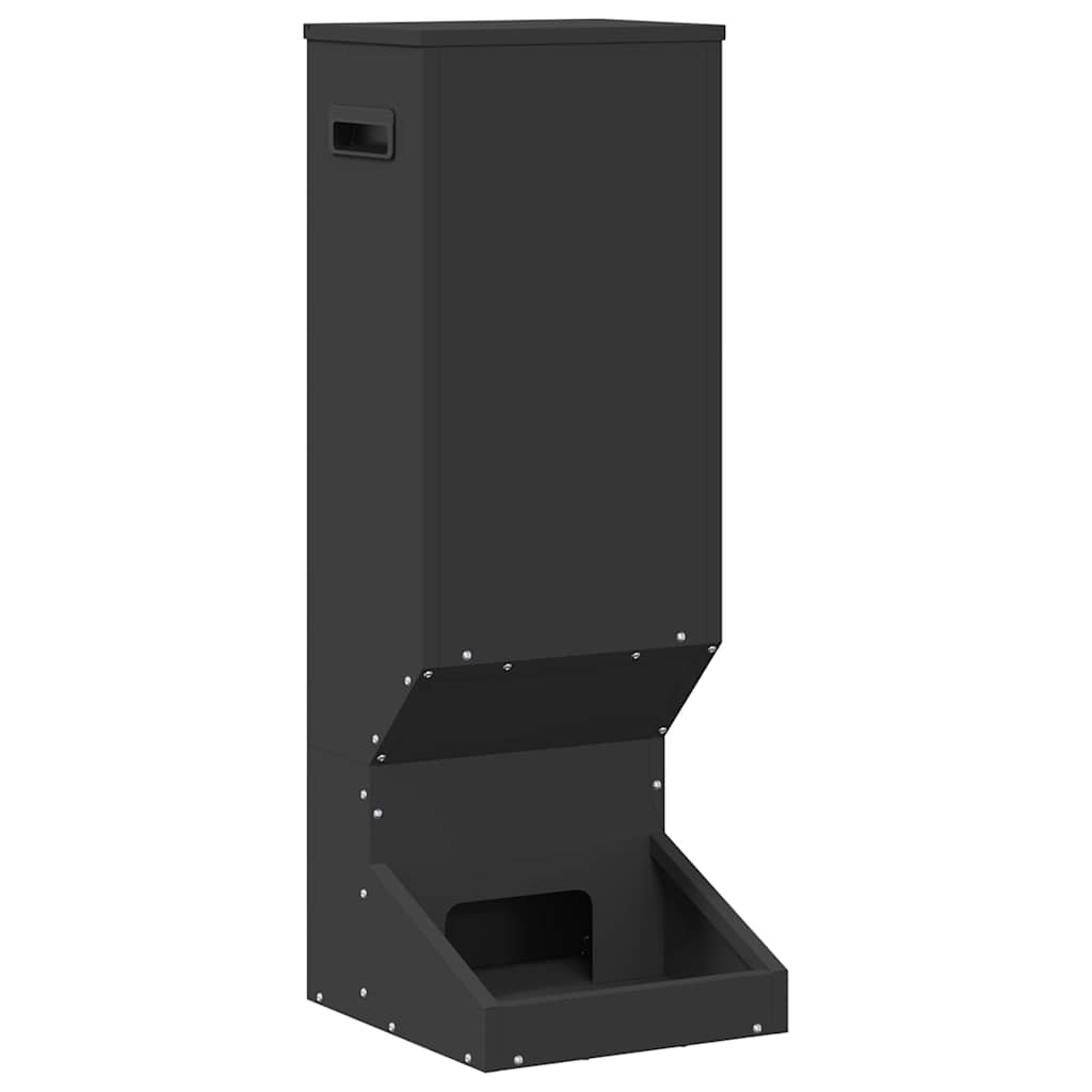 Mangiatore per cervi Nero 28 x 30 x 80 cm 3 kg