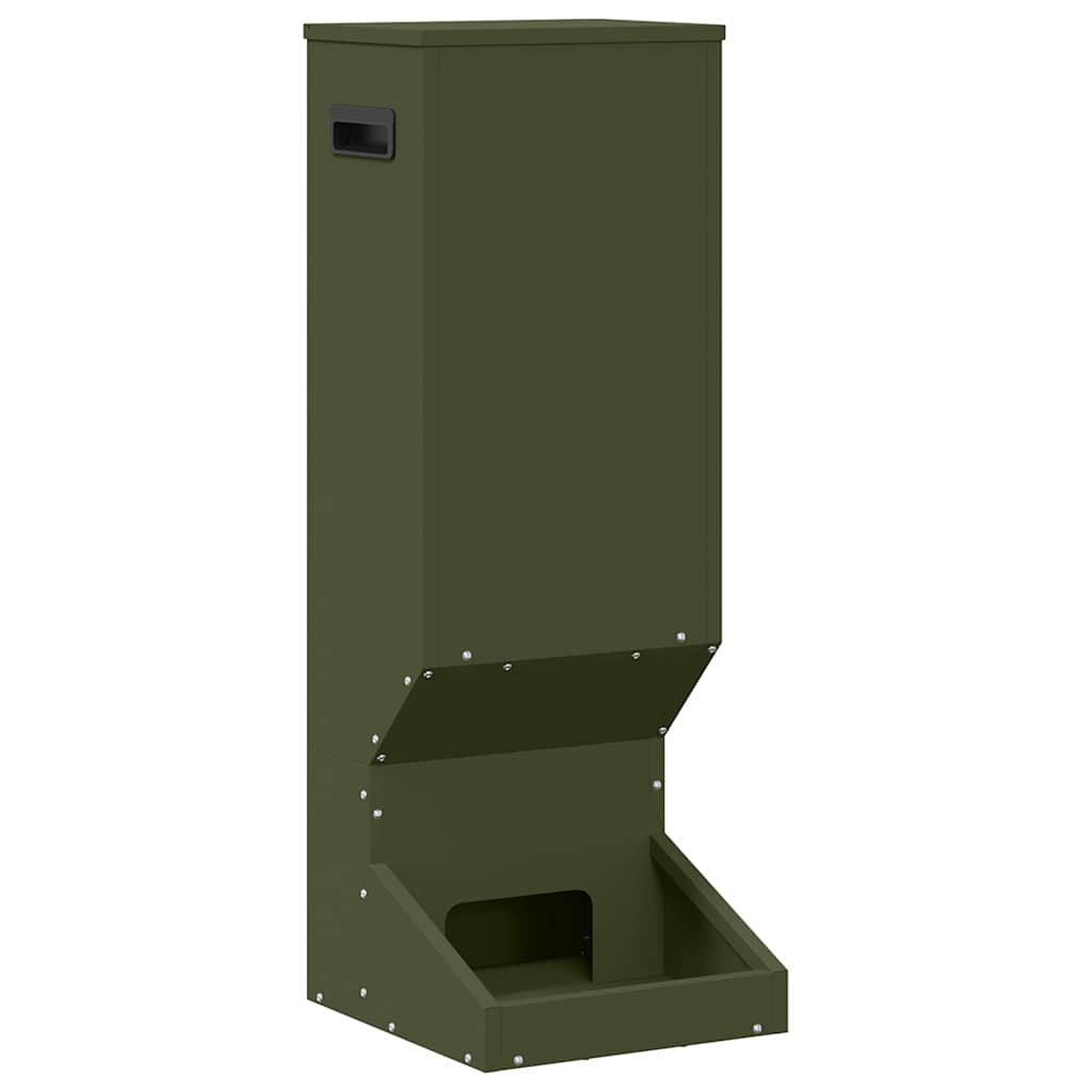 Mangiatore per cervi Verde oliva 28 x 30 x 80 cm