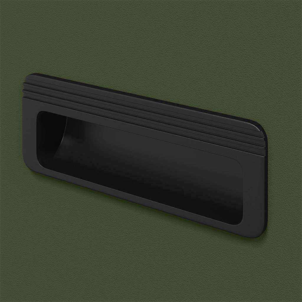 Mangiatore per cervi Verde oliva 28 x 30 x 80 cm