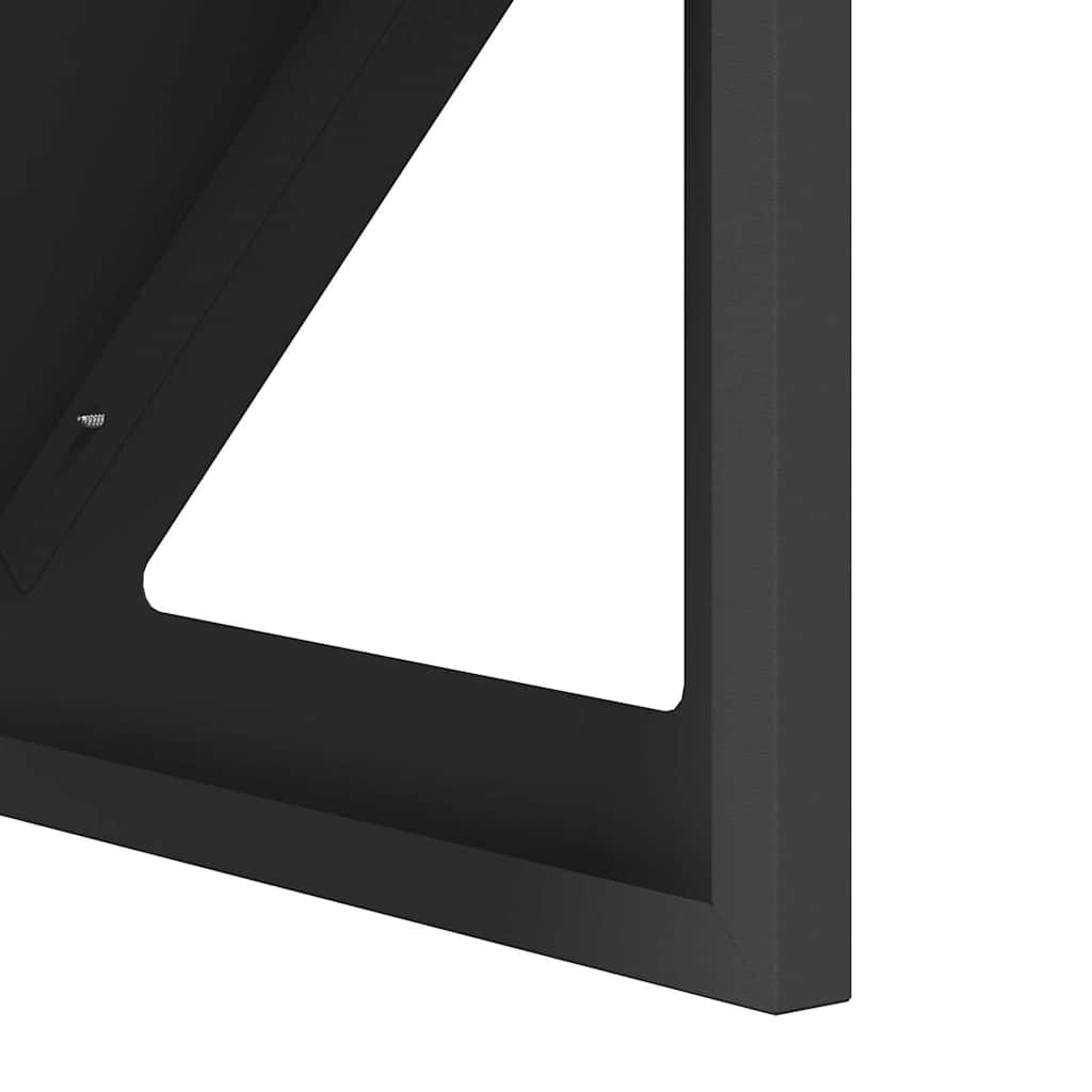 Abbeveratoio per bestiame Nero 108 x 50 x 28 cm 10 kg