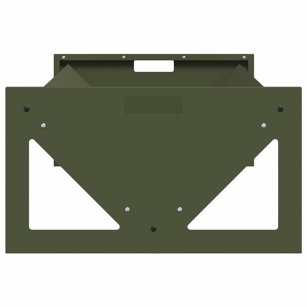 Abbeveratoio per bestiame Verde Oliva 108 x 50 x 28 cm 10 kg