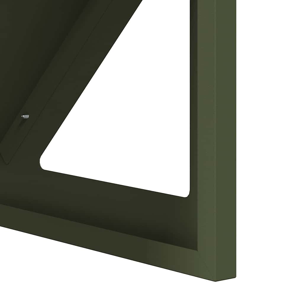 Abbeveratoio per bestiame Verde Oliva 108 x 50 x 28 cm 10 kg