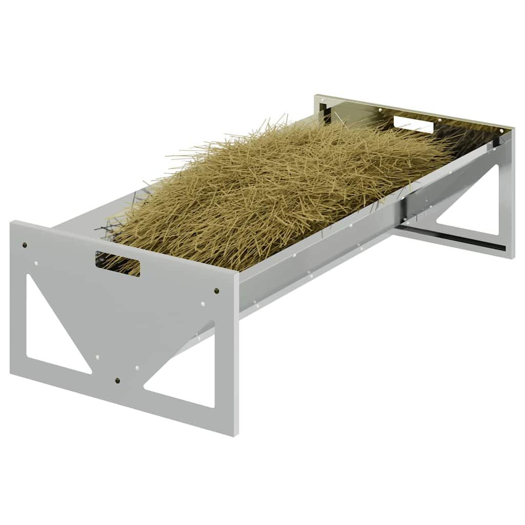 Abbeveratoio per bestiame Argento 108 x 50 x 28 cm 10 kg