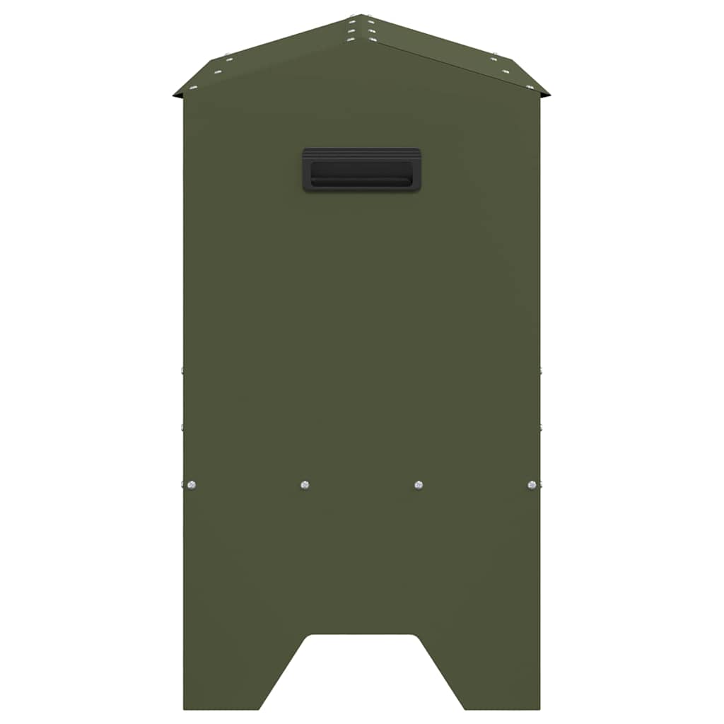 Abbeveratoio per bestiame Verde Oliva 79 x 35 x 62 cm 15 kg