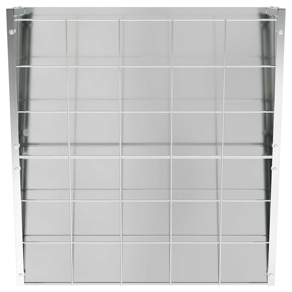 Mangiatore Appeso per Fieno Argento 61 x 33 x 66 cm 5 kg