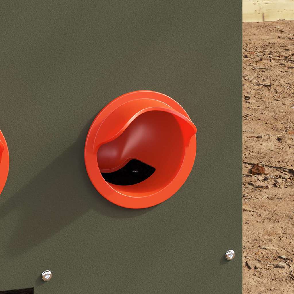 Feeder per pollo Verde Oliva 60,5 x 29 x 51 cm 25 kg
