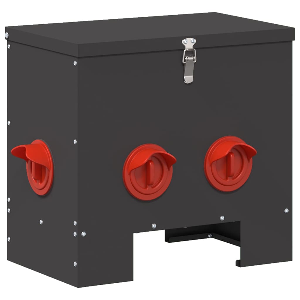 Feeder per pollo Nero 40,5 x 25 x 38 cm 20 kg