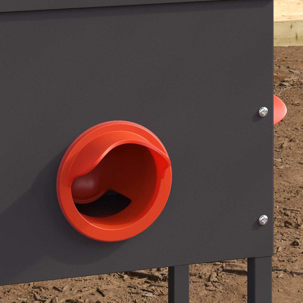Feeder per pollo Nero 41,5 x 20,5 x 33 cm