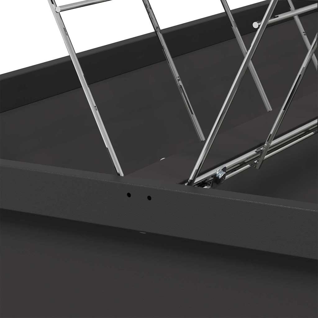 Mangiatore per Bestiame Nero 100 x 60 x 90 cm 15 kg