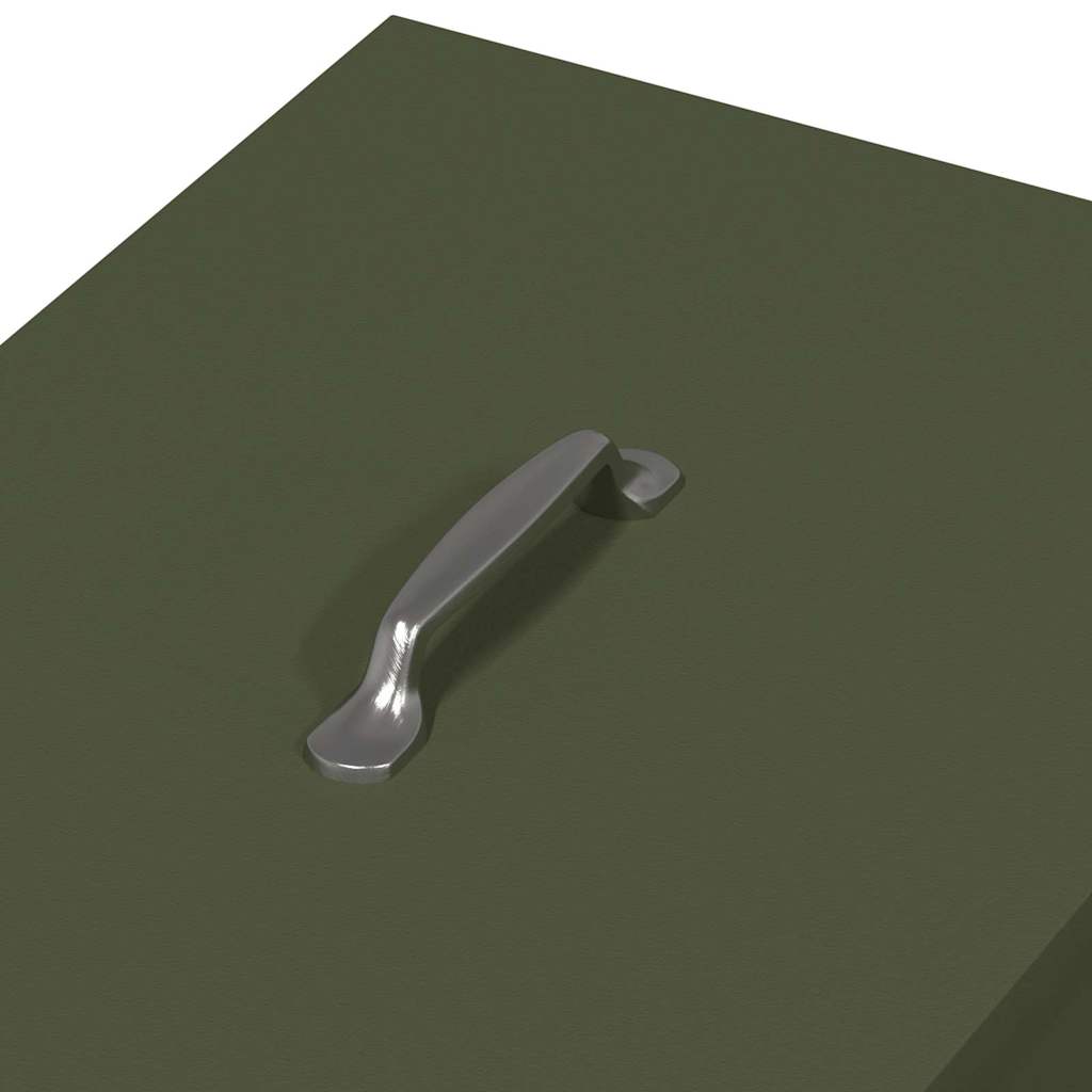 Feeder per pollo Verde Oliva 40,5 x 45 x 41 cm 20 kg