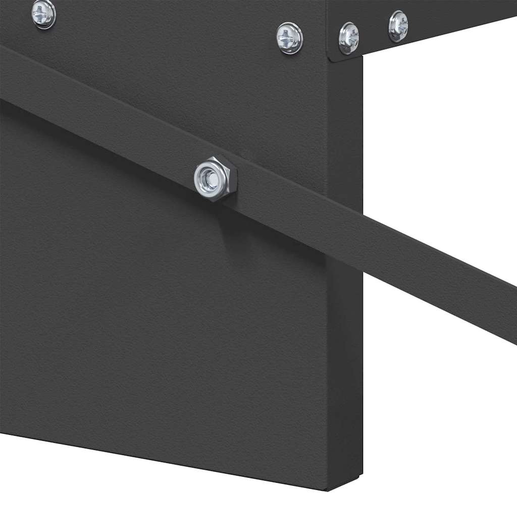 Mangiatore a Pedale per Pollo Nero 48,5 x 39,5 x 19 cm 5 kg