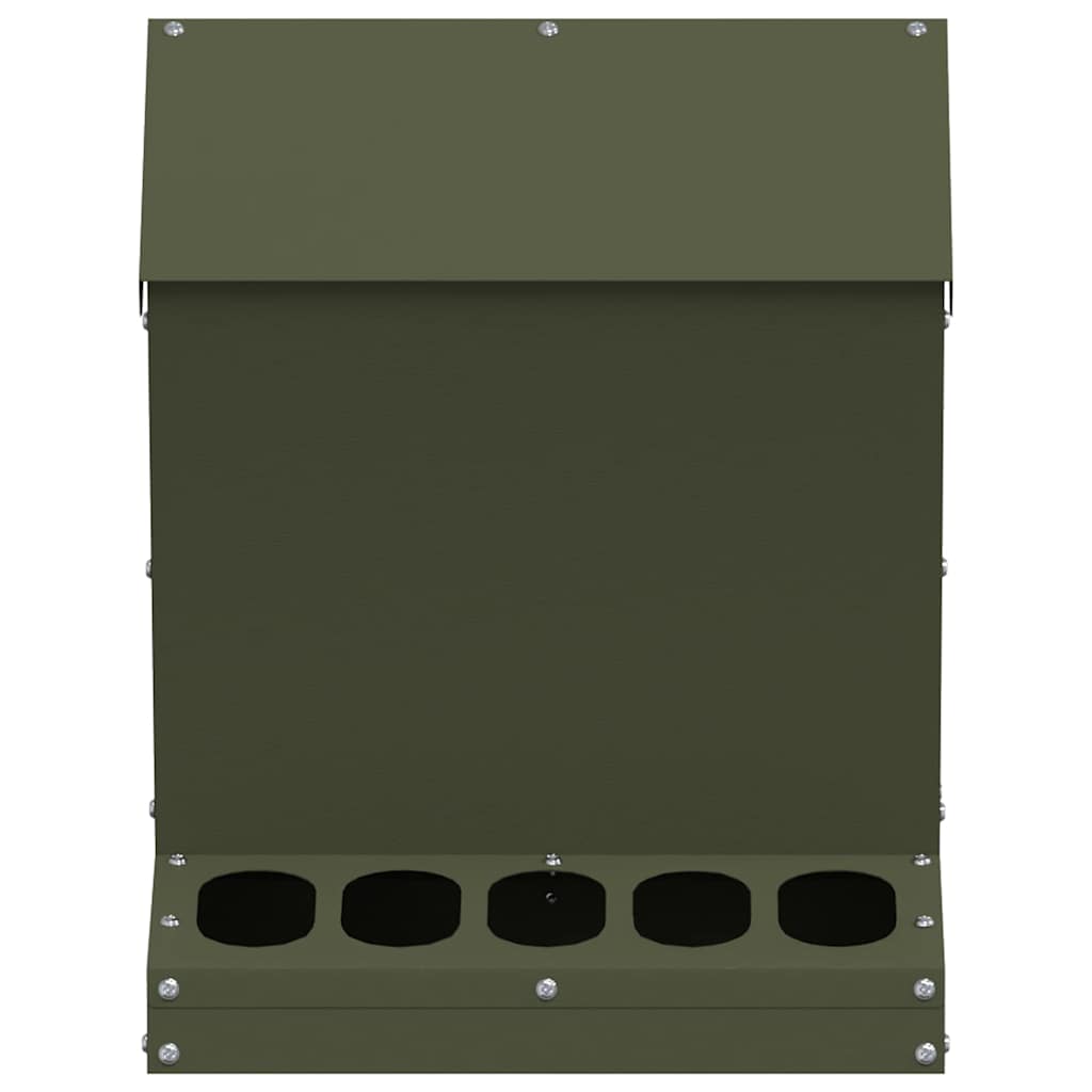 Feeder per pollo Verde oliva 30 x 30 x 39 cm