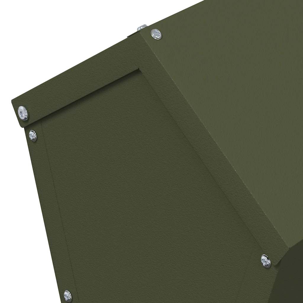 Feeder per pollo Verde oliva 30 x 30 x 39 cm
