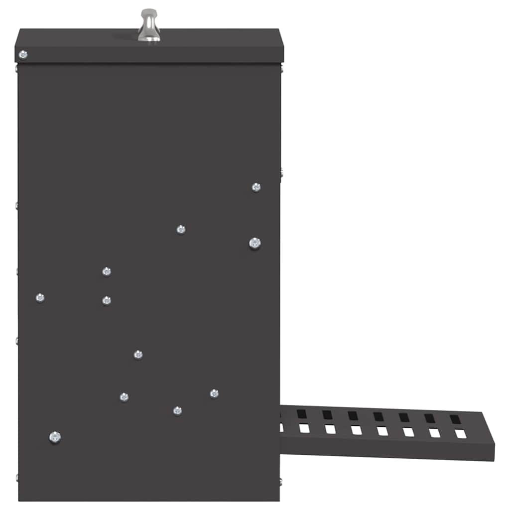 Mangiatore a Pedale per Pollo Nero 25 x 42 x 40 cm 4 kg