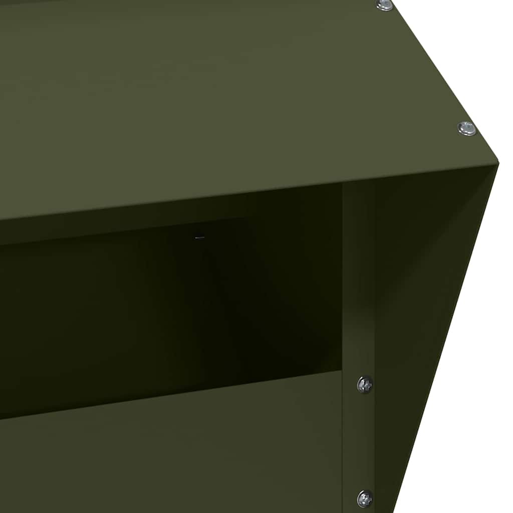 Feeder per pollo Verde oliva 20 x 25 x 35 cm