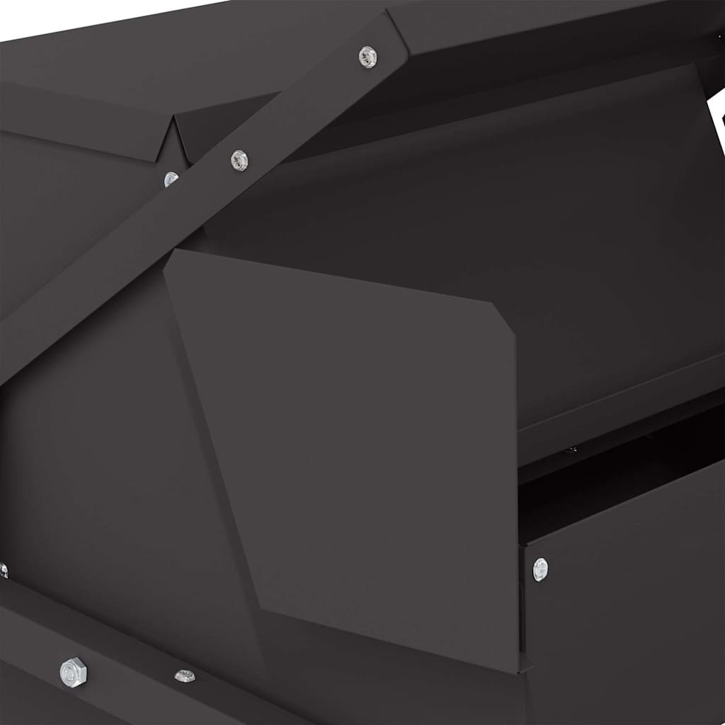 Mangiatore a Pedale per Pollo Nero 50 x 40 x 29 cm 2 kg