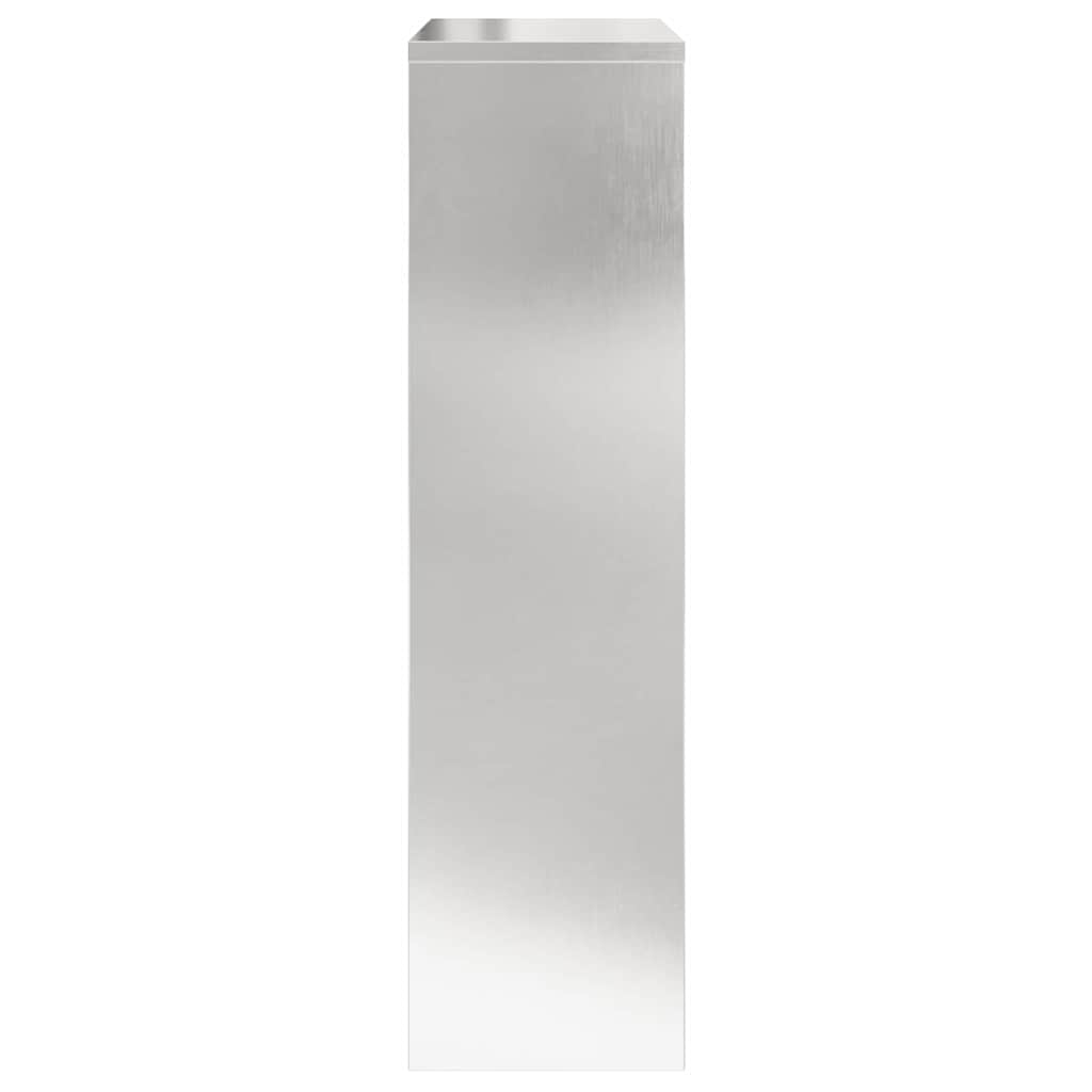 Cassetta per pacchi con archiviazione Argento 44 x 22 x 82 cm