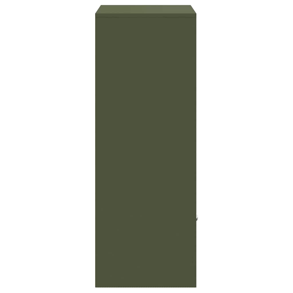 Cassetta per pacchi Verde oliva 41 x 38 x 103 cm Acciaio