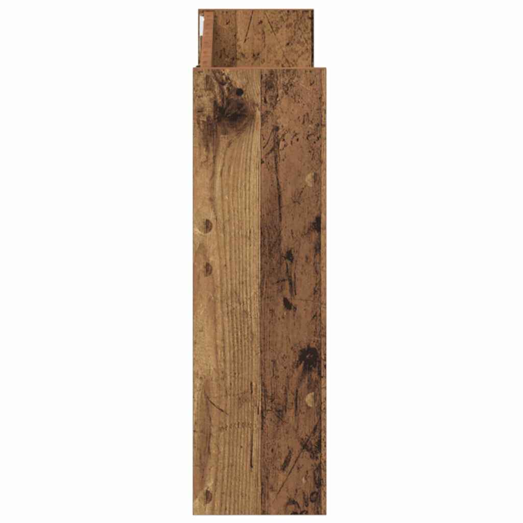 Mobile per scarpe 2 pz 80 x 18 x 60 cm Legno ingegnerizzato