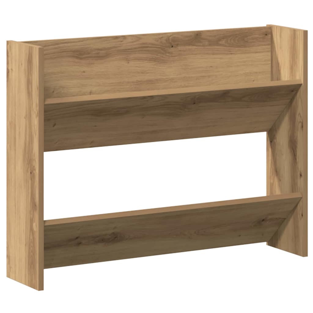 Mobile per scarpe 2 pz 81 x 18 x 60 cm Legno ingegnerizzato