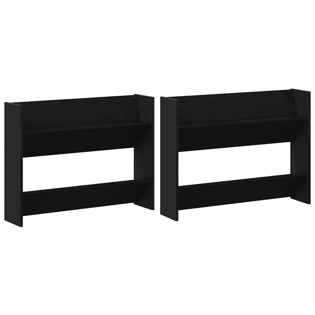 Mobile per scarpe 2 pz 83 x 18 x 60 cm Legno ingegnerizzato