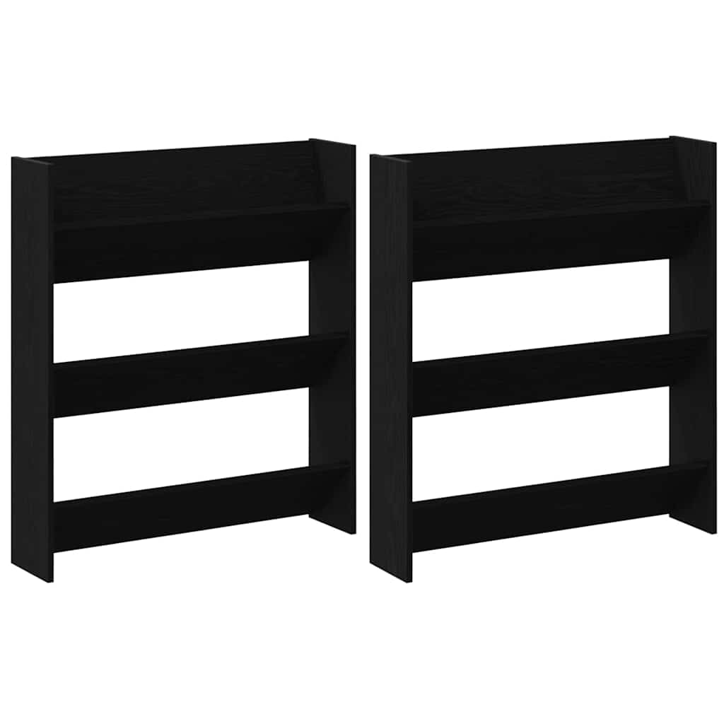Mobile per scarpe 2 pz 86 x 18 x 90 cm Legno ingegnerizzato
