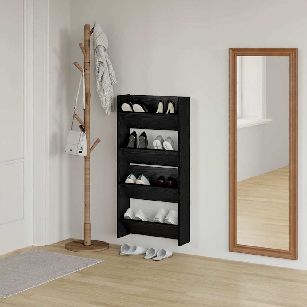 Mobile per scarpe 2 pz 60 x 18 x 60 cm Legno ingegnerizzato