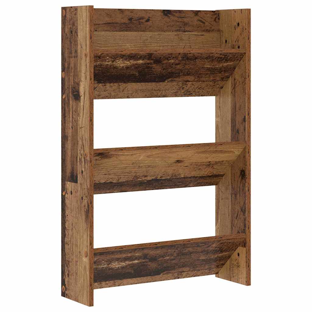 Mobile per scarpe 2 pz 60 x 18 x 90 cm Legno ingegnerizzato