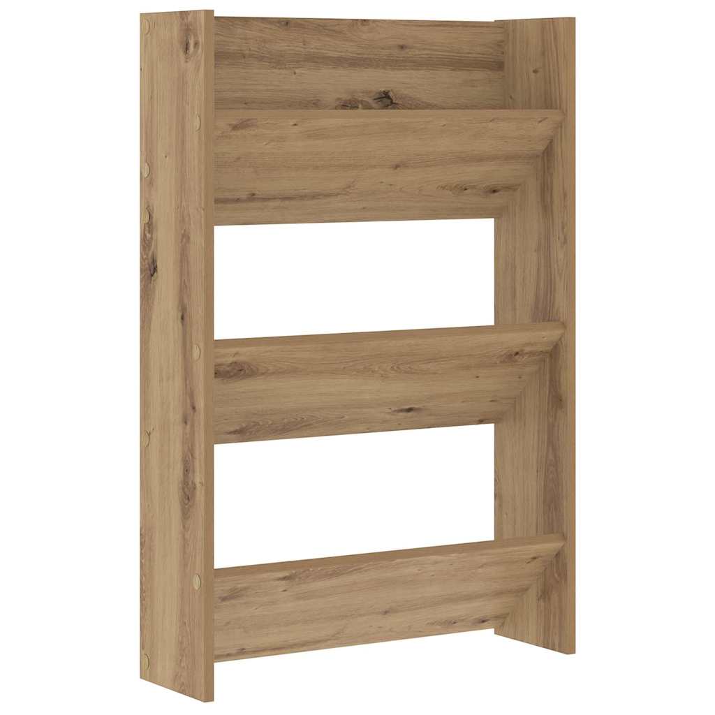 Mobile per scarpe 2 pz 60 x 18 x 90 cm Legno ingegnerizzato