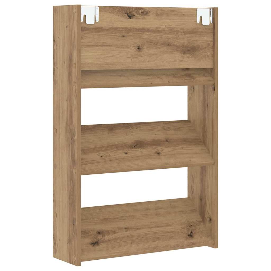 Mobile per scarpe 2 pz 60 x 18 x 90 cm Legno ingegnerizzato