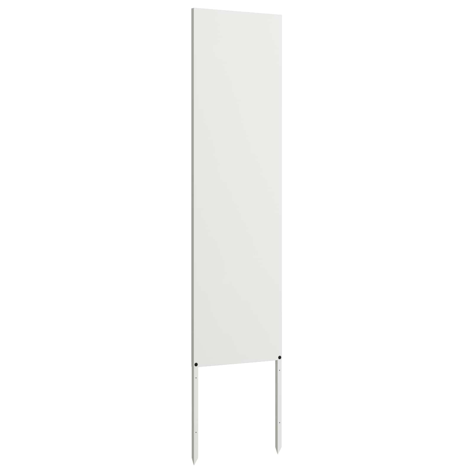 Schermo per privacy in giardino Traforo Bianco 32 x 140 cm