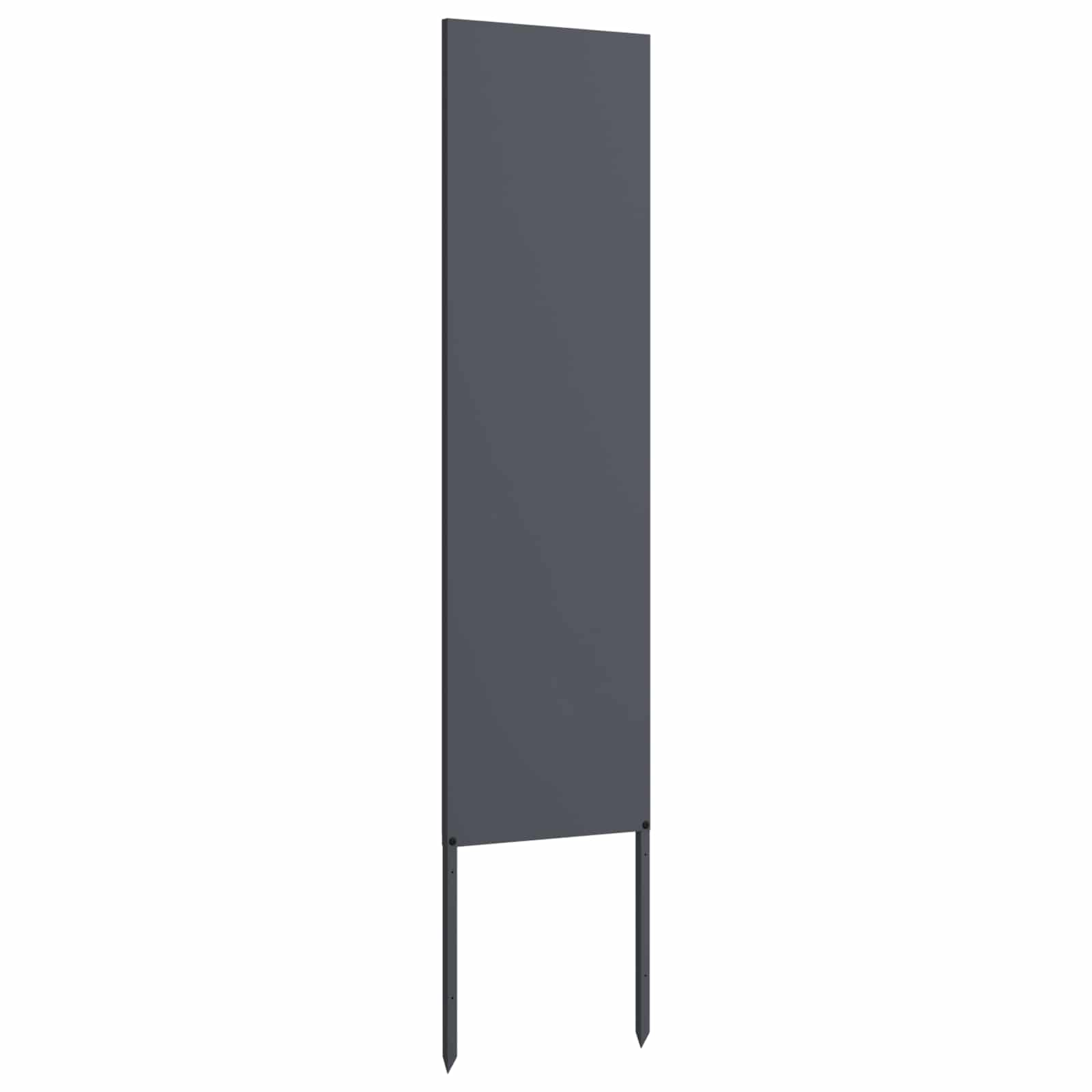 Schermo per privacy in giardino Traforo Antracite 32 x 140 cm