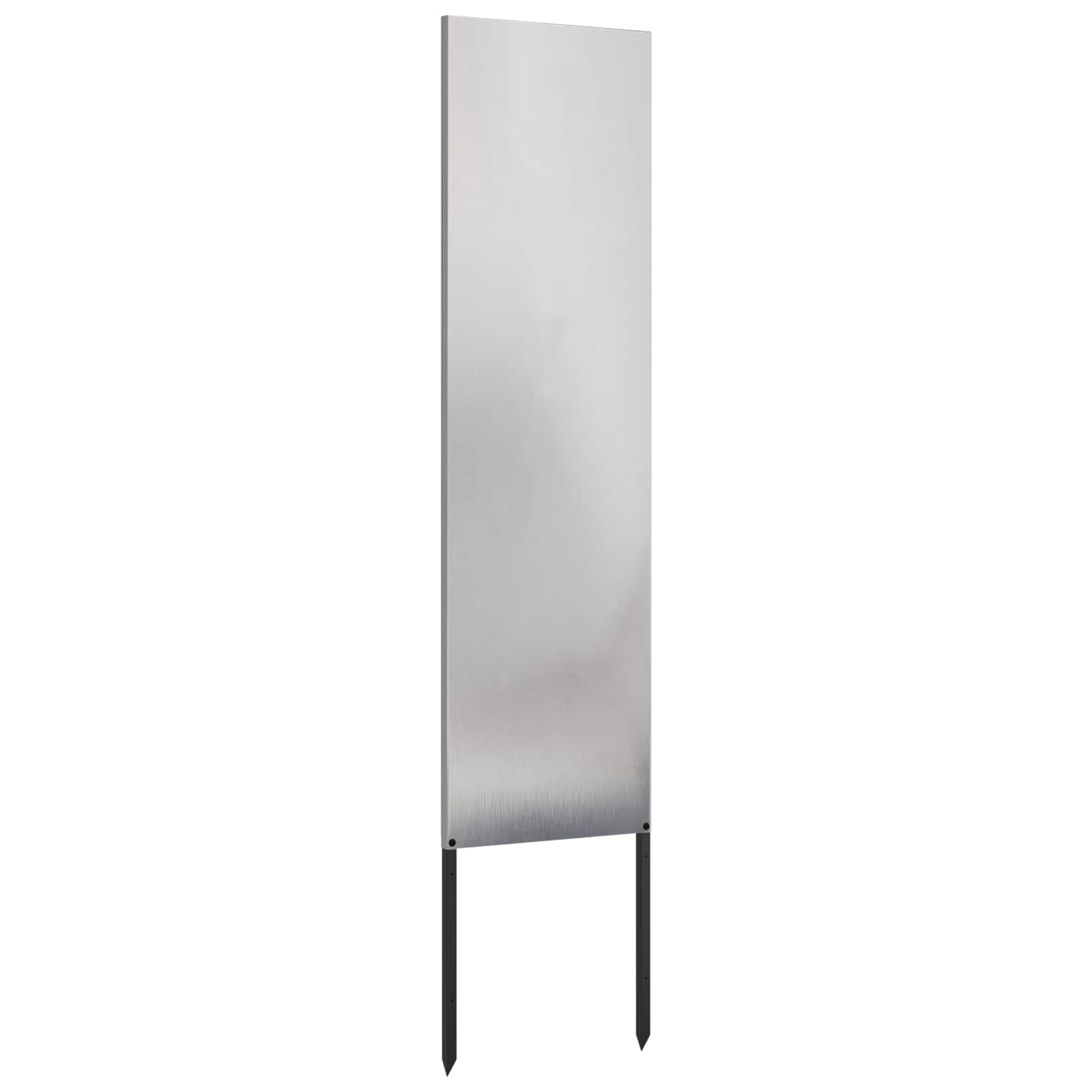 Schermo per privacy in giardino Traforo Argento 32 x 140 cm
