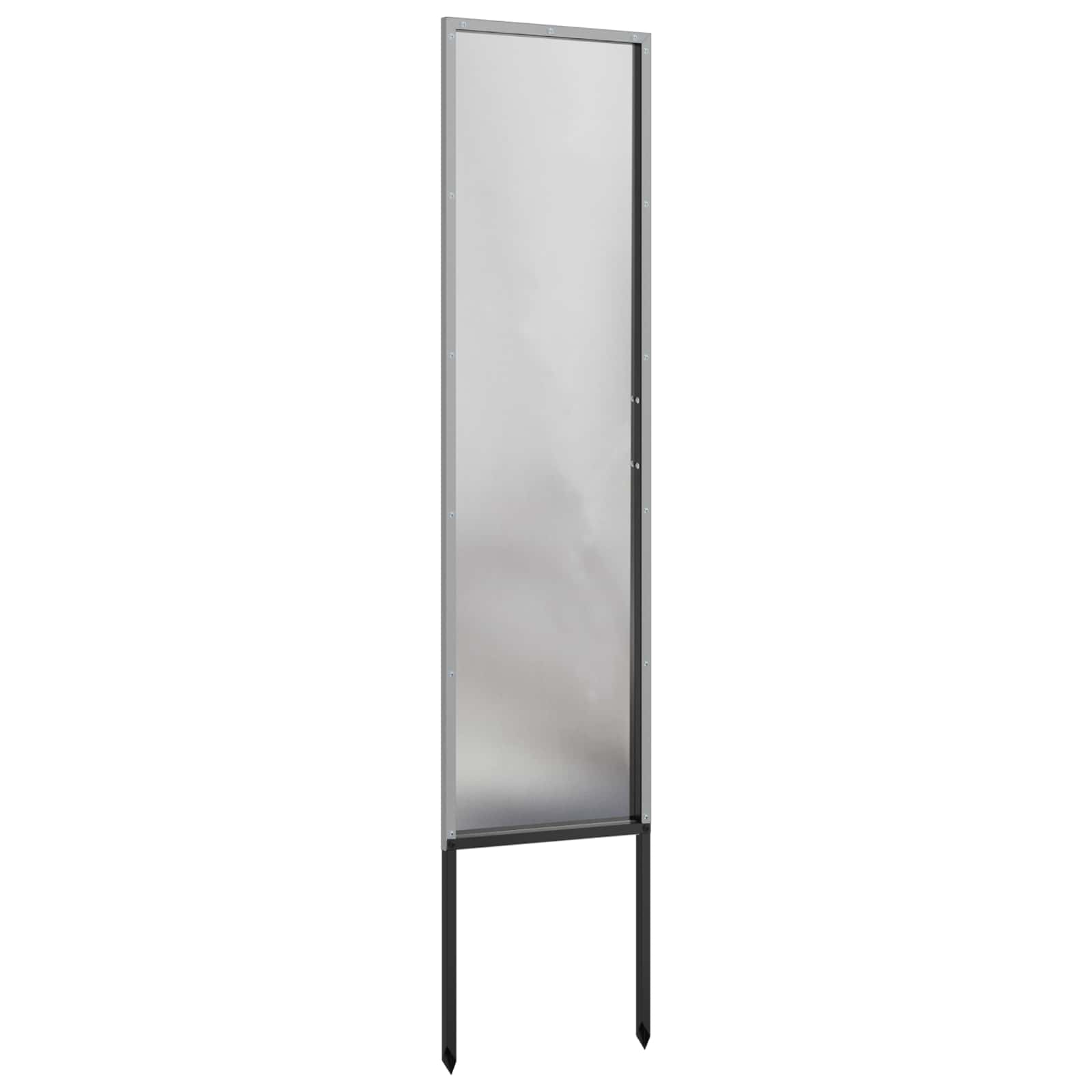 Schermo per privacy in giardino Traforo Argento 32 x 140 cm