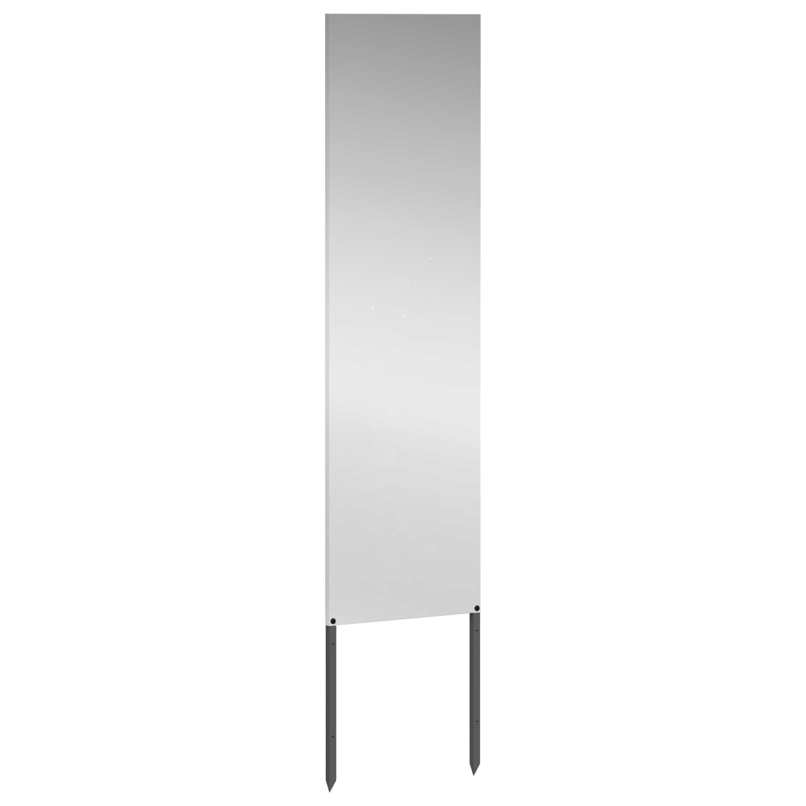 Schermo per privacy in giardino Traforo Argento 32 x 140 cm