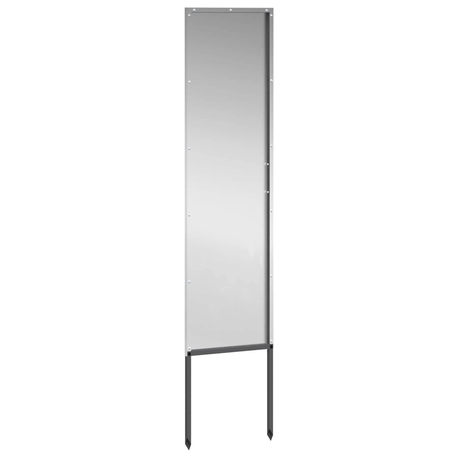 Schermo per privacy in giardino Traforo Argento 32 x 140 cm