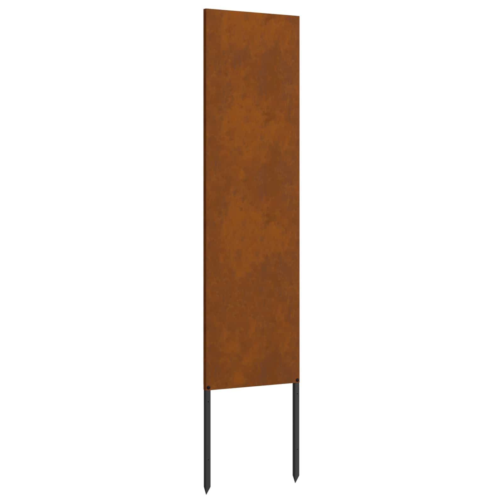 Schermo per privacy in giardino Traforo Ruggine 32 x 140 cm