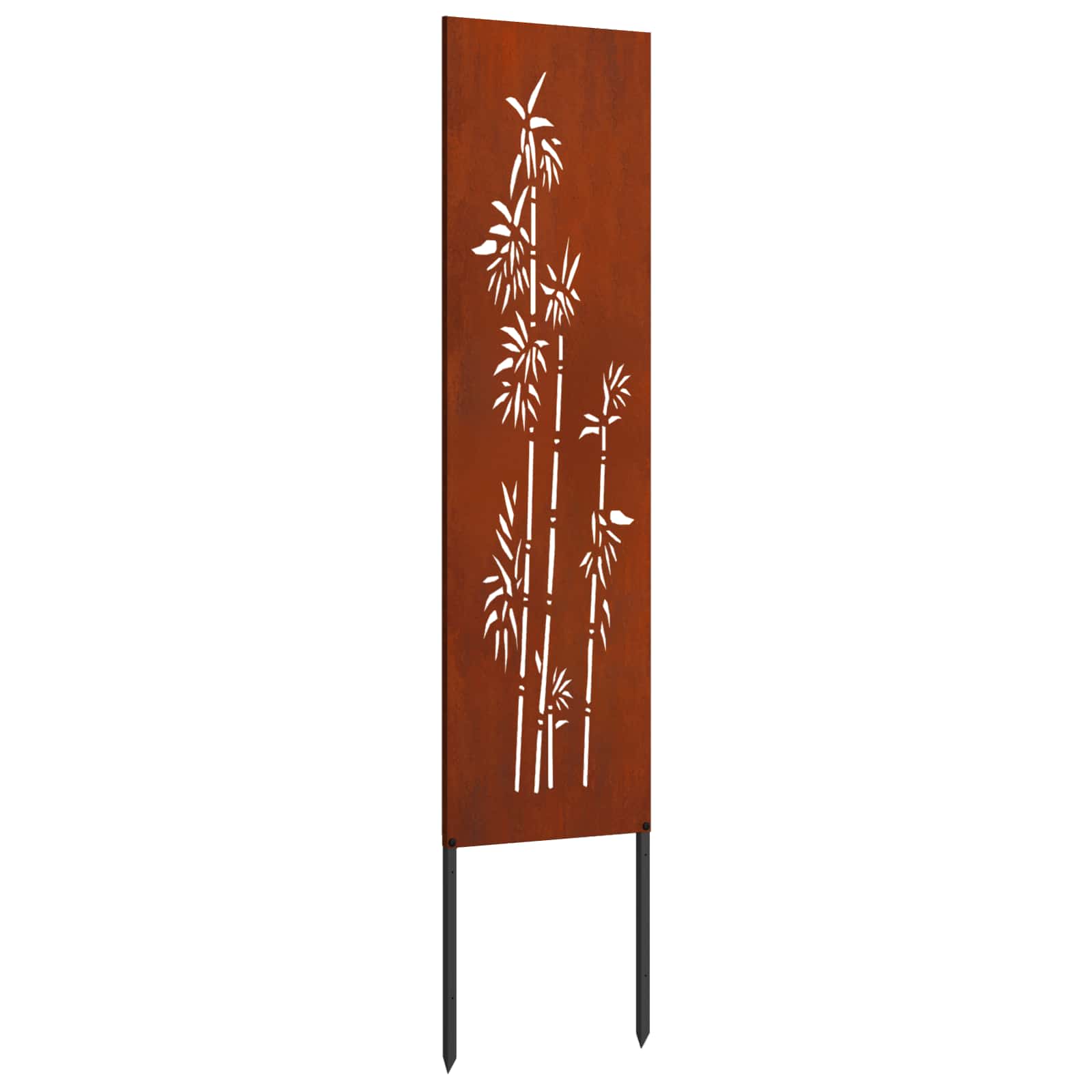 Schermo per privacy in giardino Floreale Ruggine 32 x 140 cm