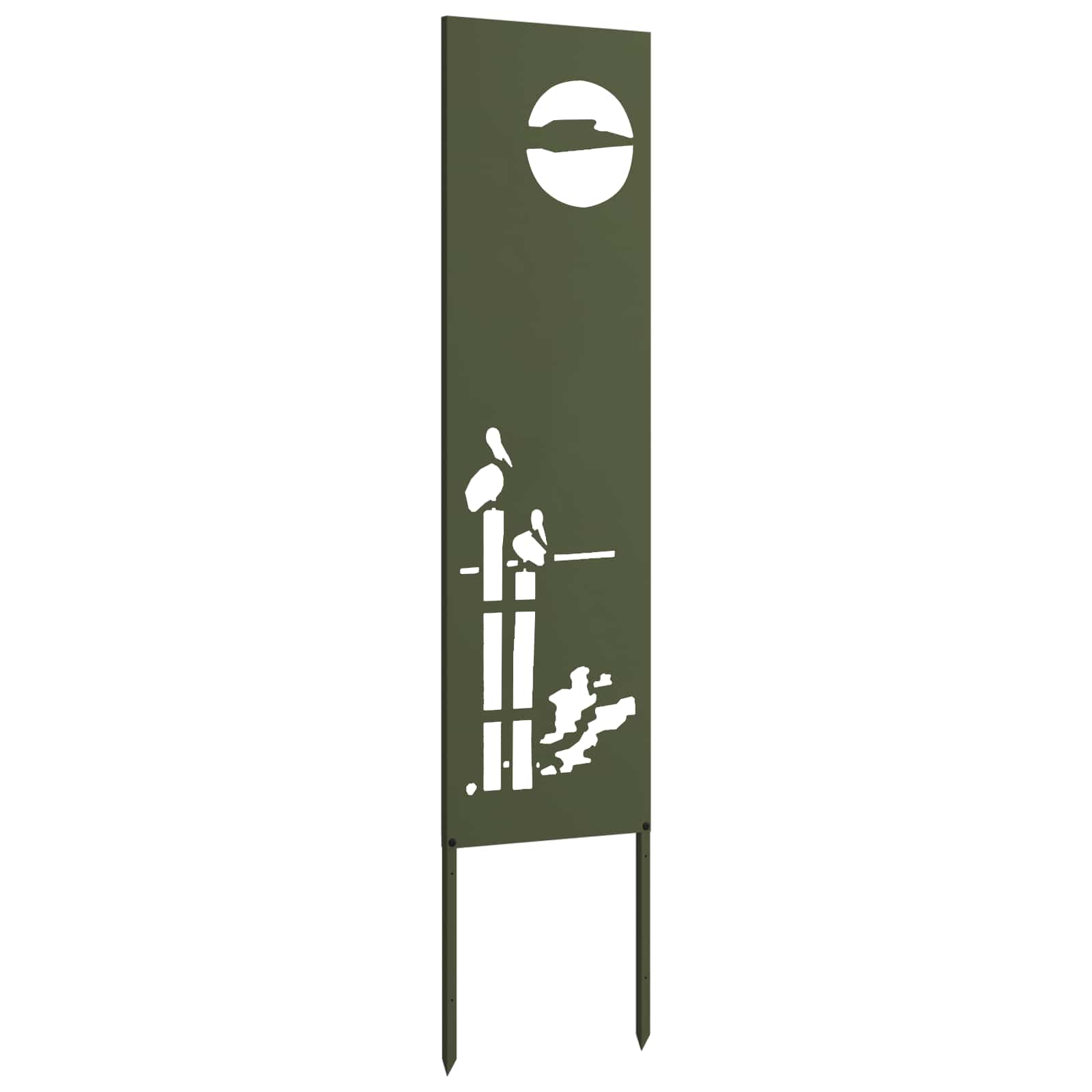 Schermo per privacy in giardino Oliver verde 32 x 140 cm