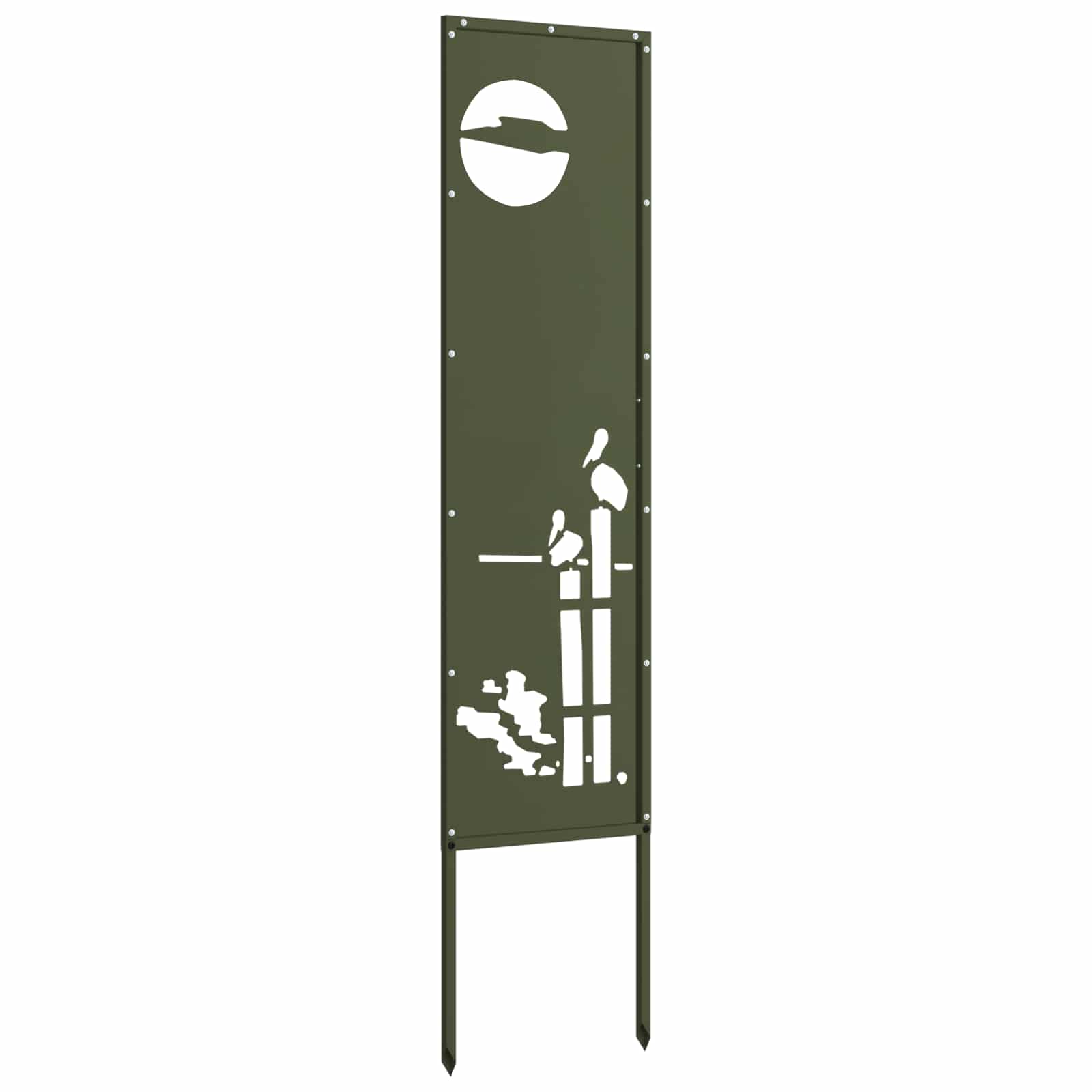 Schermo per privacy in giardino Oliver verde 32 x 140 cm