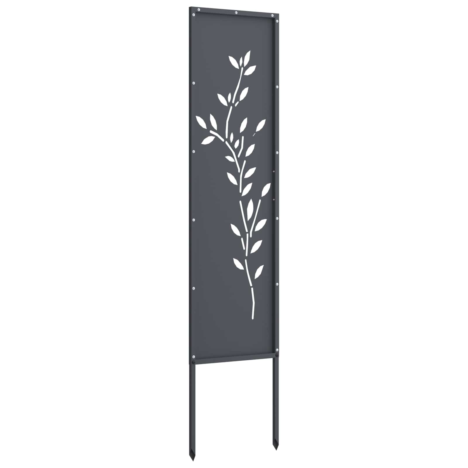 Schermo per privacy in giardino Floreale Antracite 32 x 140 cm